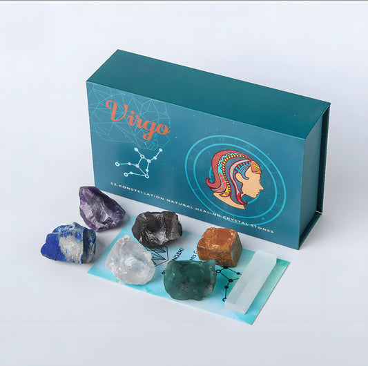 Zodiac Natural Crystal Box Set- Virgo