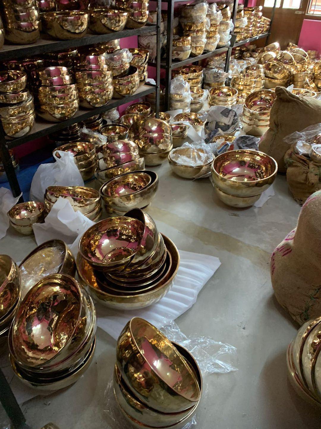 Chakra Tibetan bowl set 16-28cm
