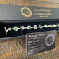 Moldavite Bracelet, In Silver. High Vibrational